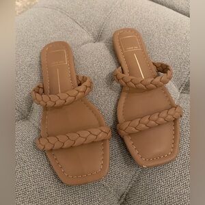 Dolce Vita Women's Braided Tan Sandals